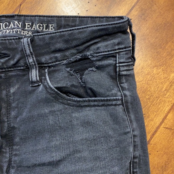 AE high rise distressed jegging~ - Picture 5 of 9